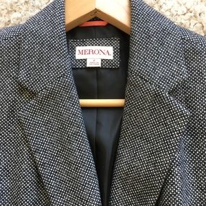 Merona wool blend blazer